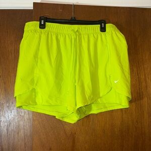 🐠 Nike Lime Green Sports Shorts